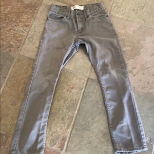 Levi’s 511 Slim Gray Skinny Jeans 26x26
